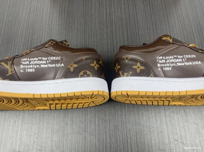 LOW Off-Louis AJ1 x 1 OW Jordan Air 1115